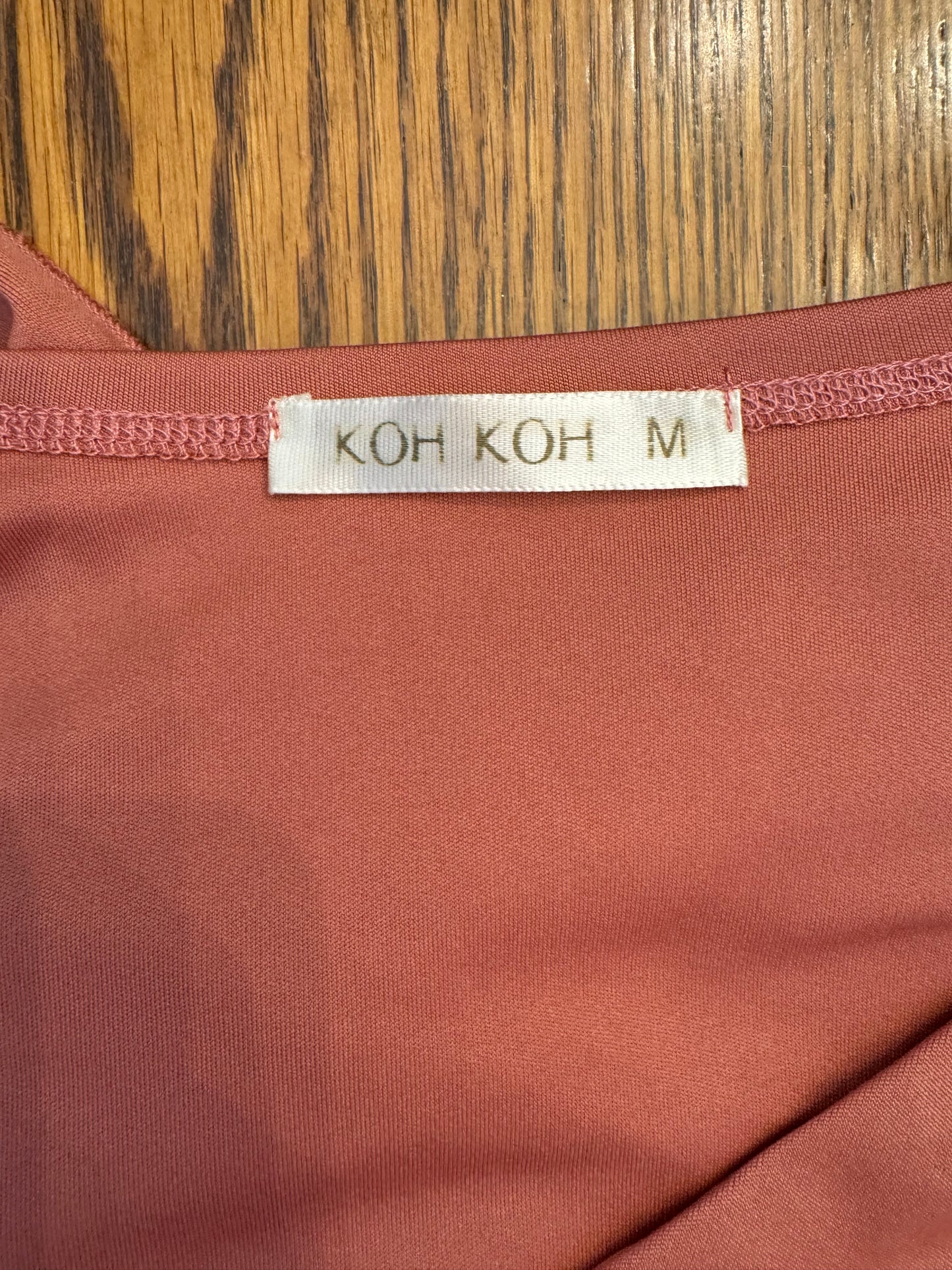 Koh Koh Dusty Rose Maxi Dress