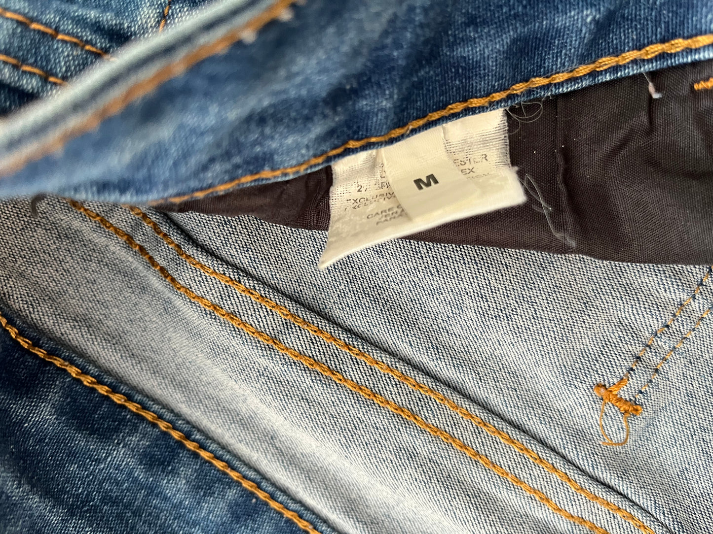 Be Girl Dark Stretchy Denim Skirt