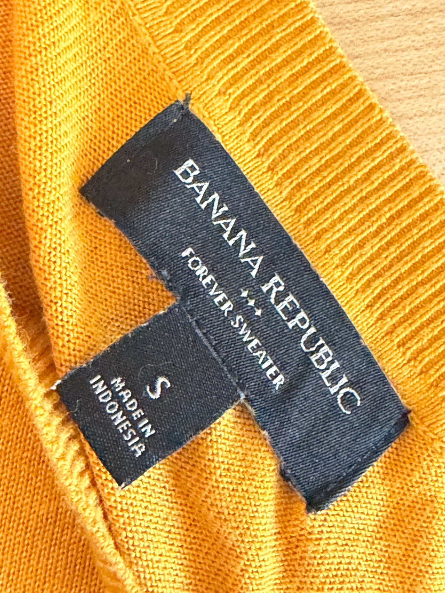 Banana Republic Mustard Sweater