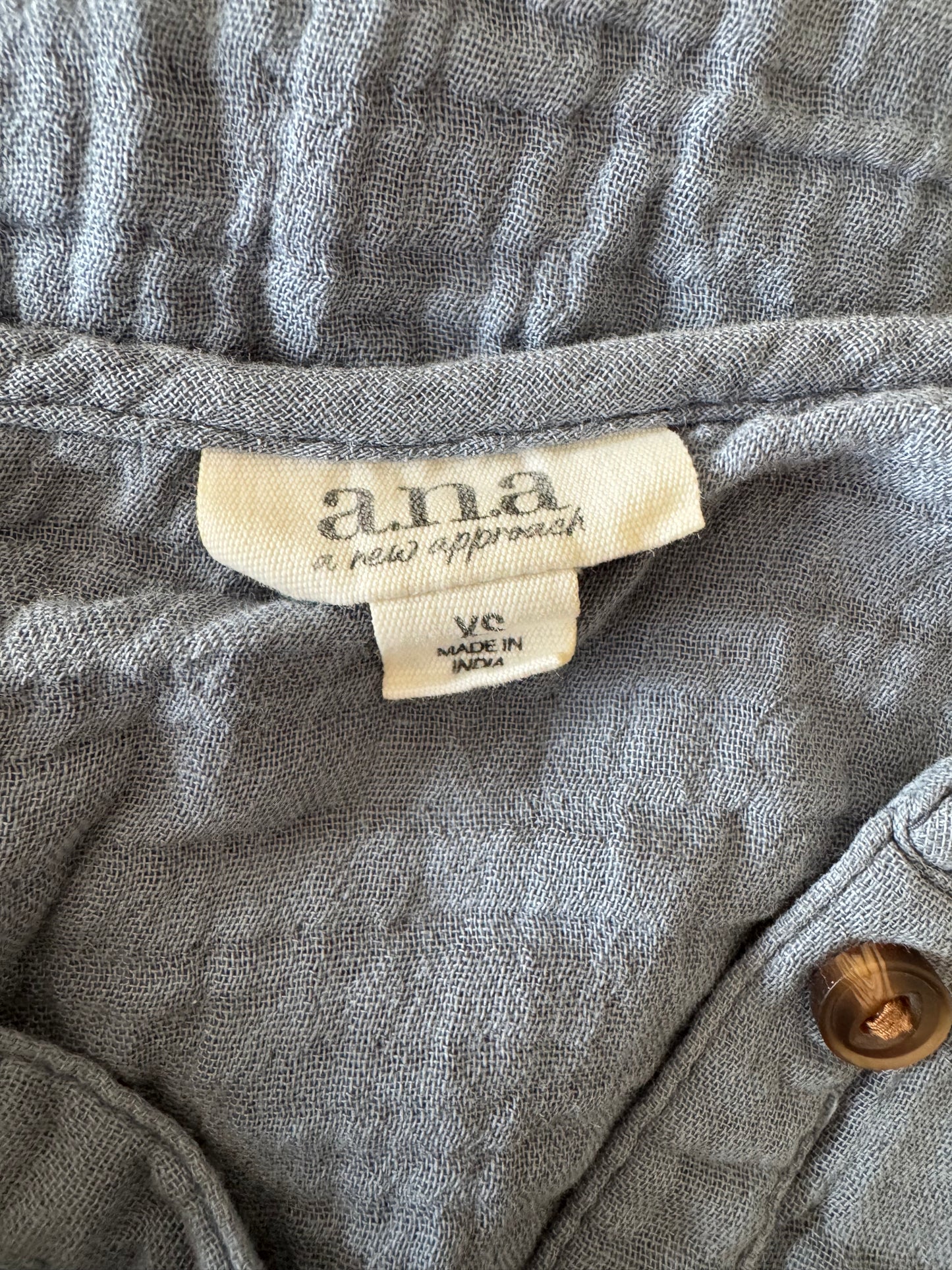 A.N.A. Slate Blue Top