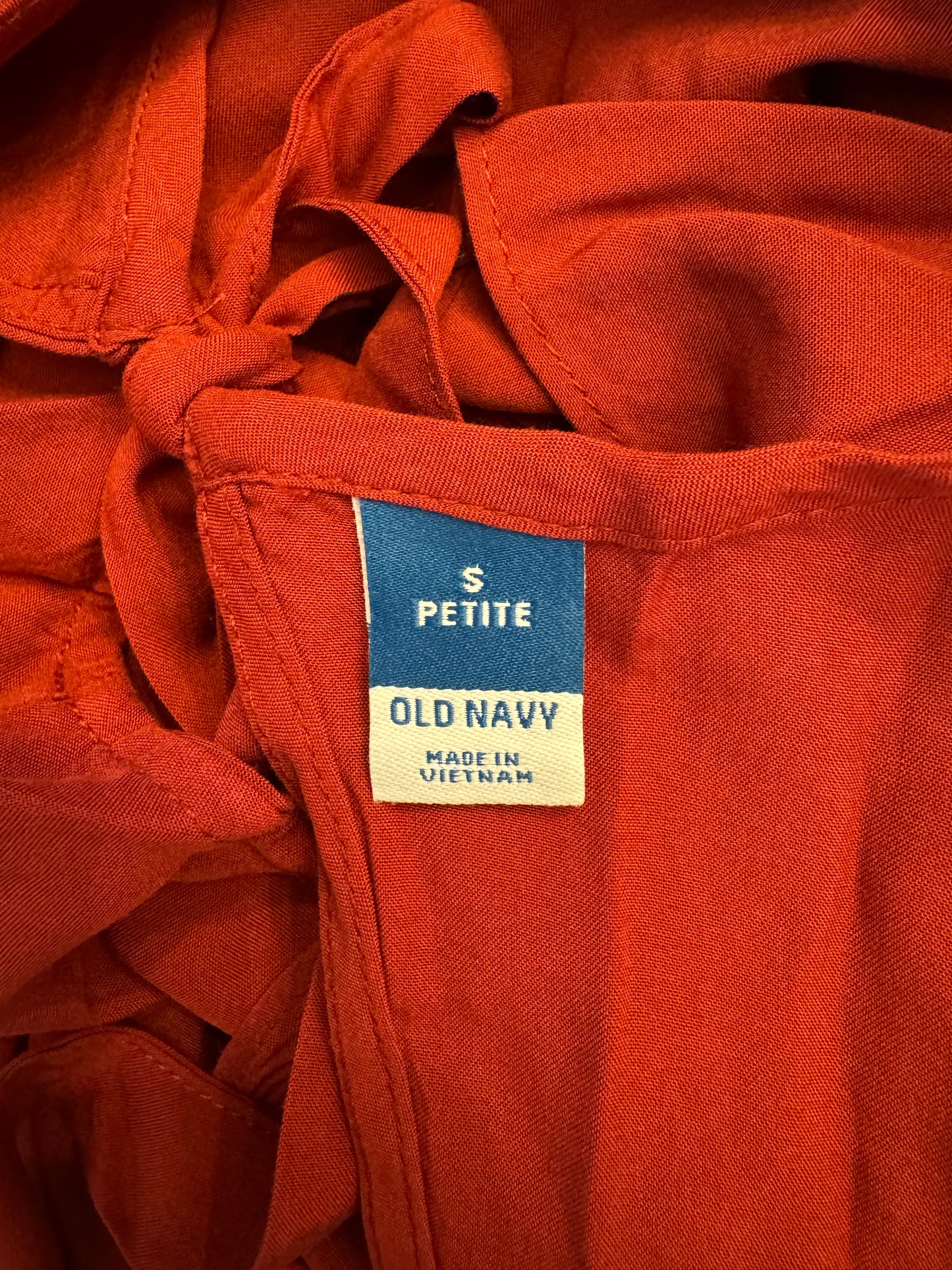 Old Navy Brick Red Midi Dress