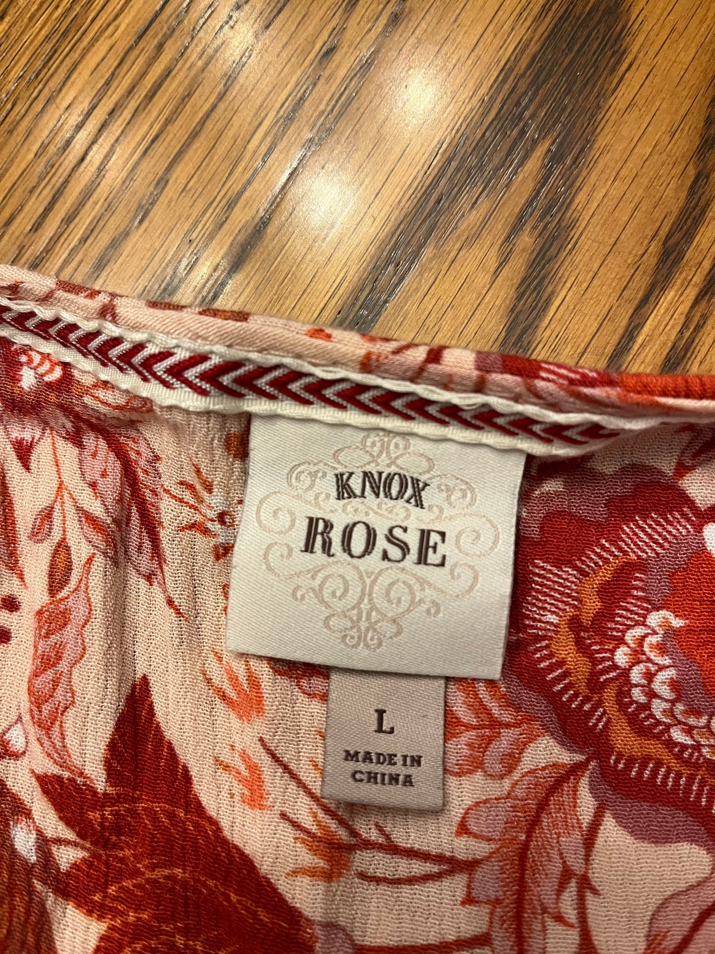 Knox Rose Blush Print Maxi Dress