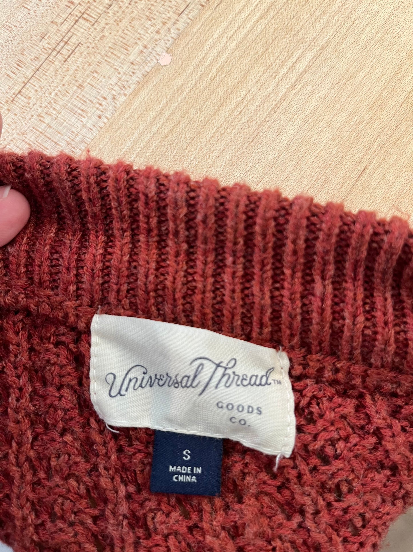 Universal Thread Brick Red Sweater