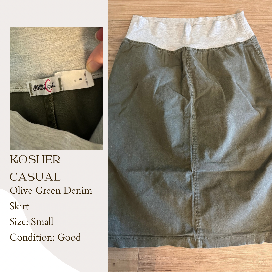 Kosher casual denim skirts hotsell