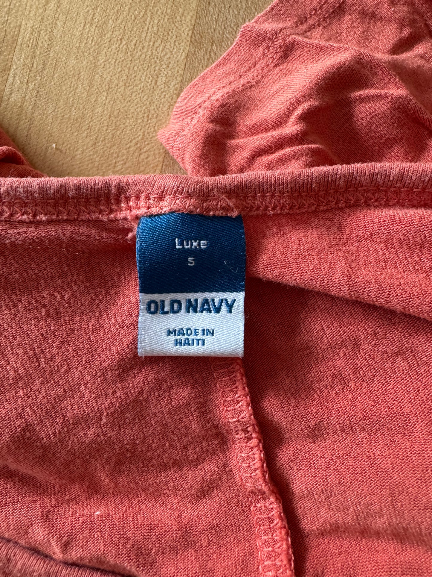 Old Navy Rust Knit Tee
