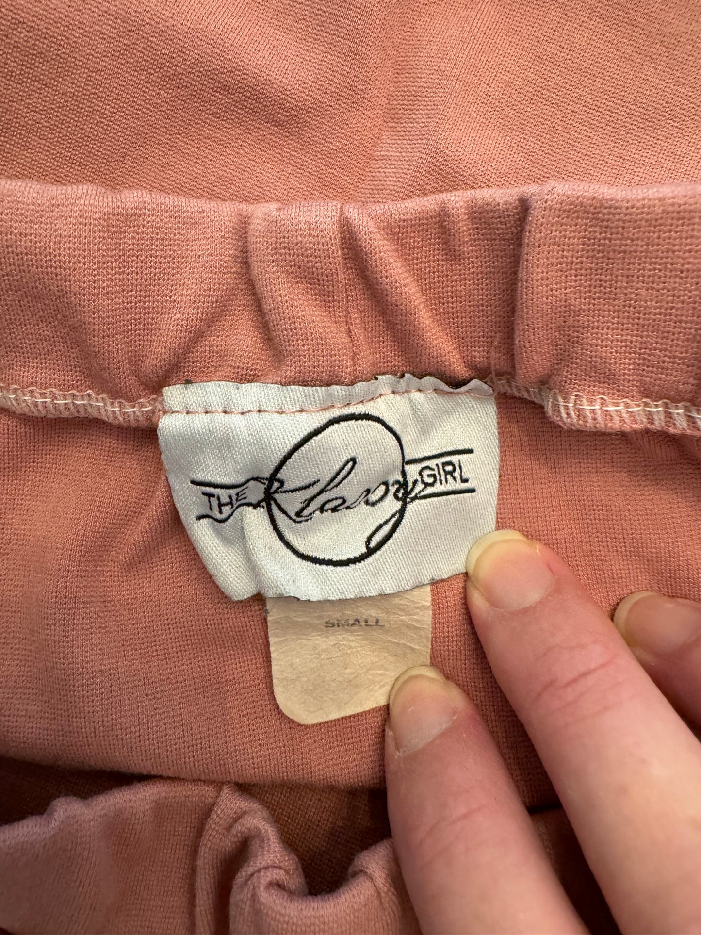 Klassy Girl Blush Pencil Skirt