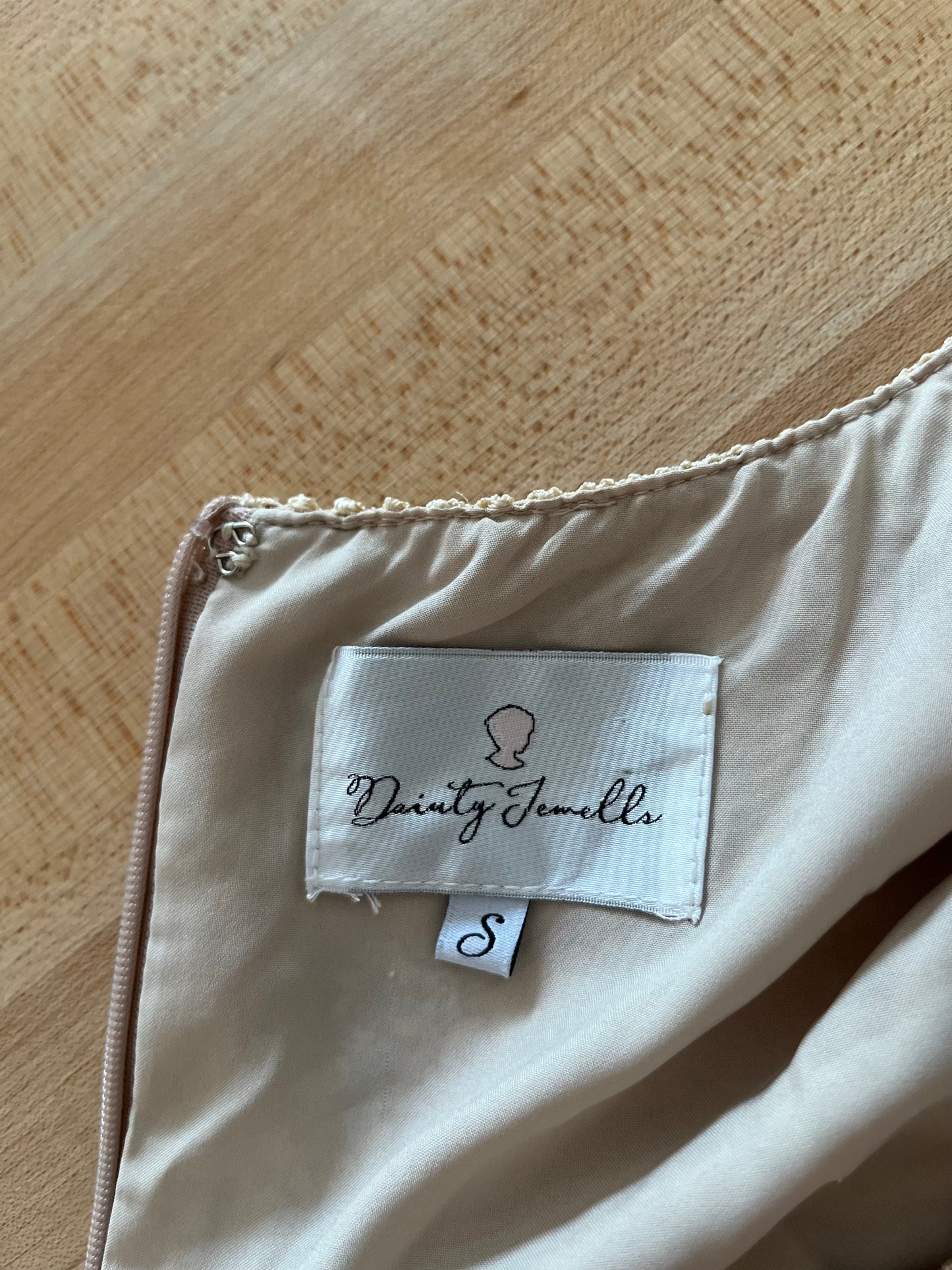 Dainty Jewells Rust Floral Midi Dress