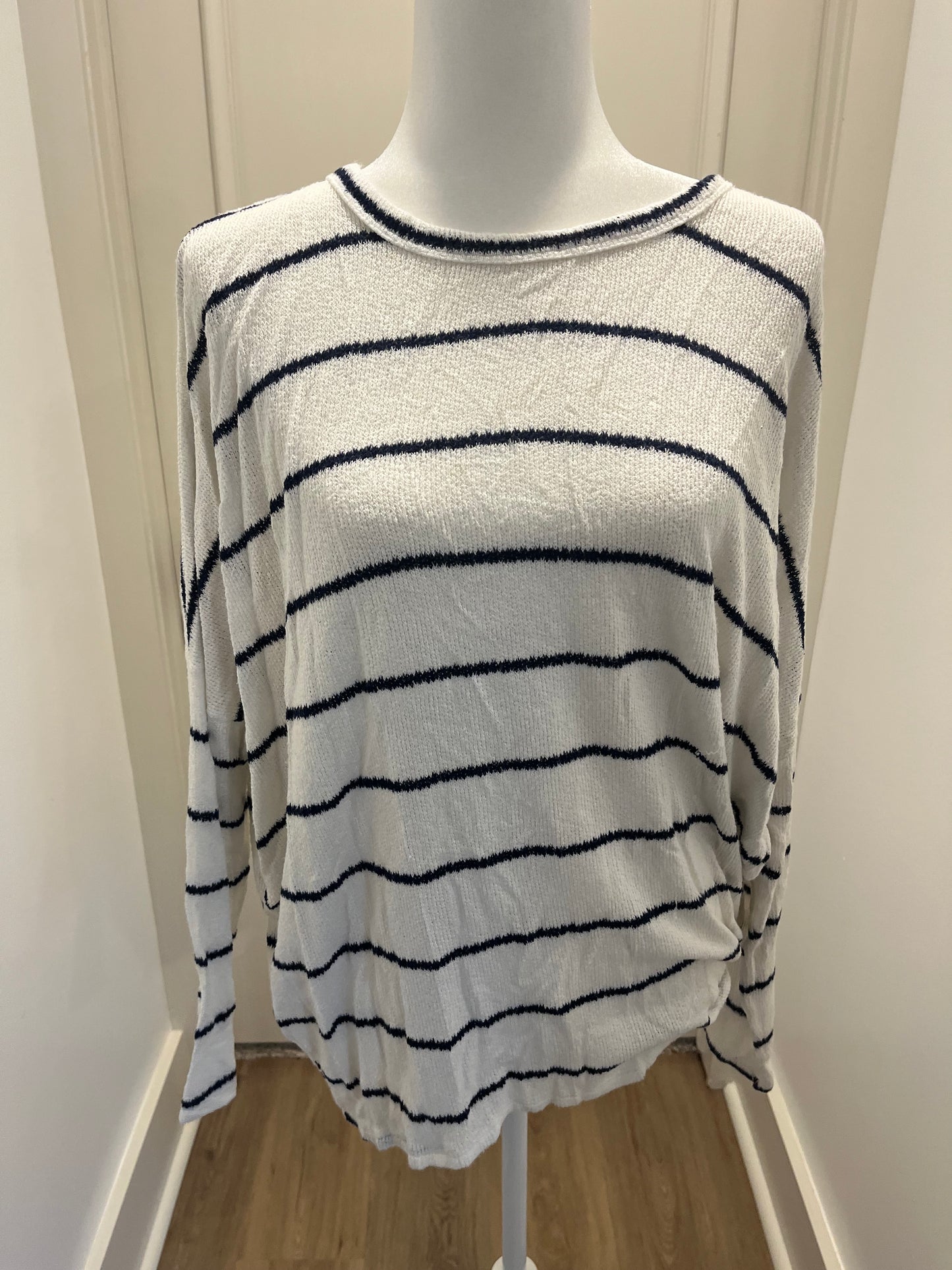 Mi Ami Black & White Stripe Sweater