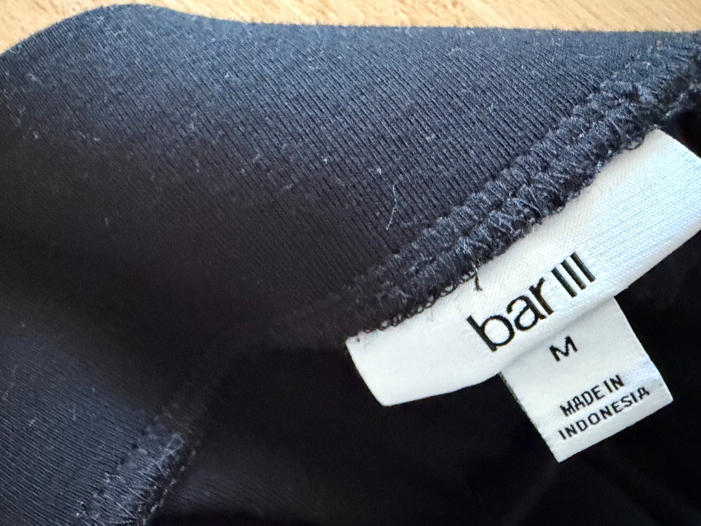 Bar III Black Knit Skirt