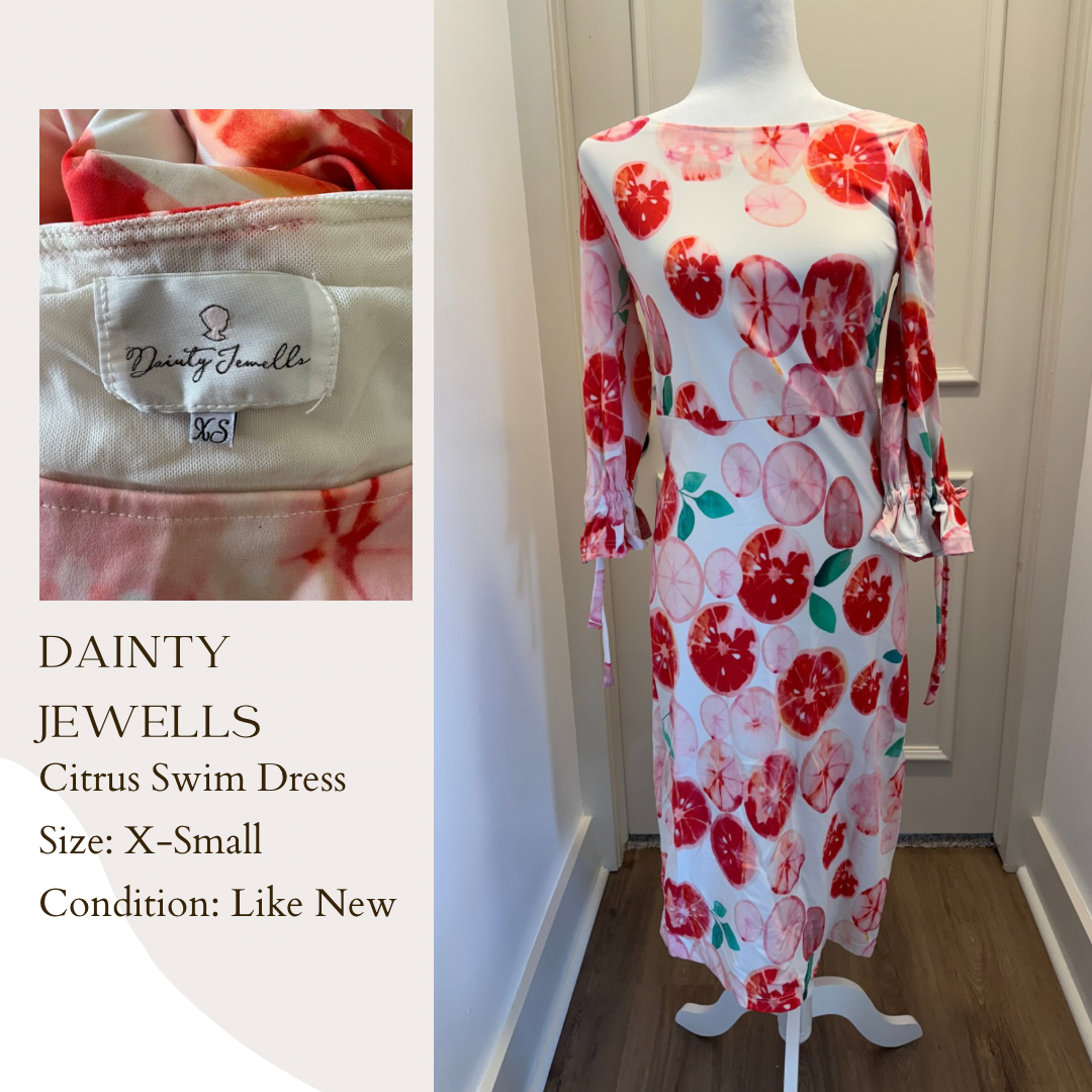 Dainty Jewells Citrus Swim Dress
