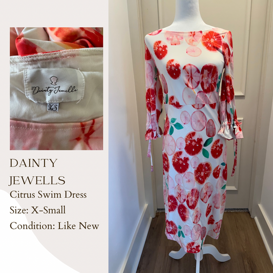 Dainty Jewells Citrus Swim Dress