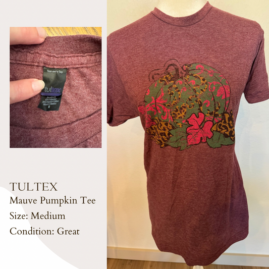 Tultex Mauve Pumpkin Tee