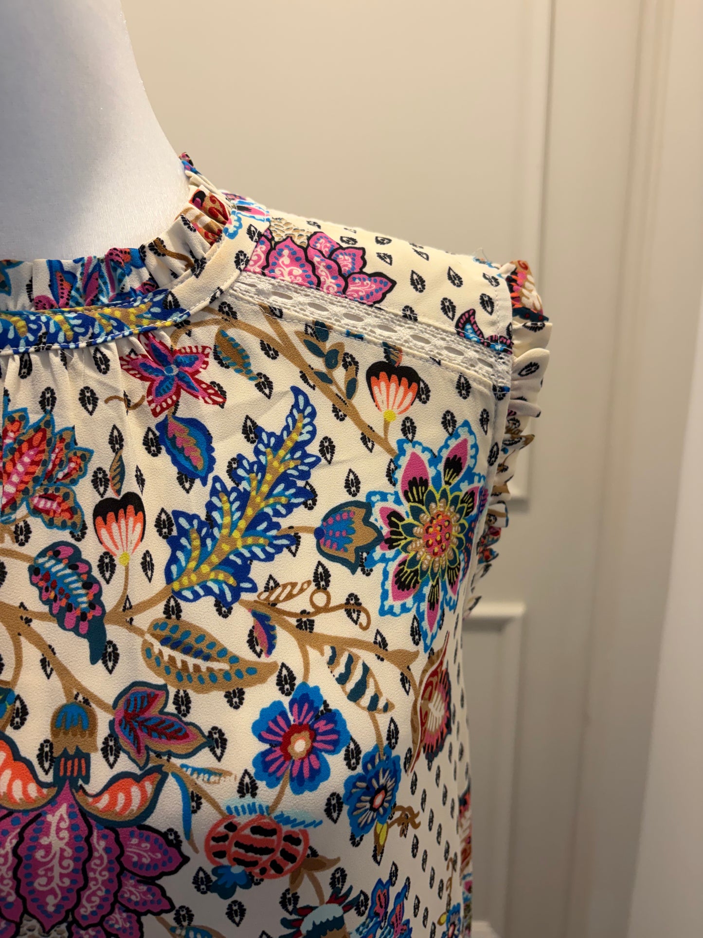 LOFT Floral Layering Tank