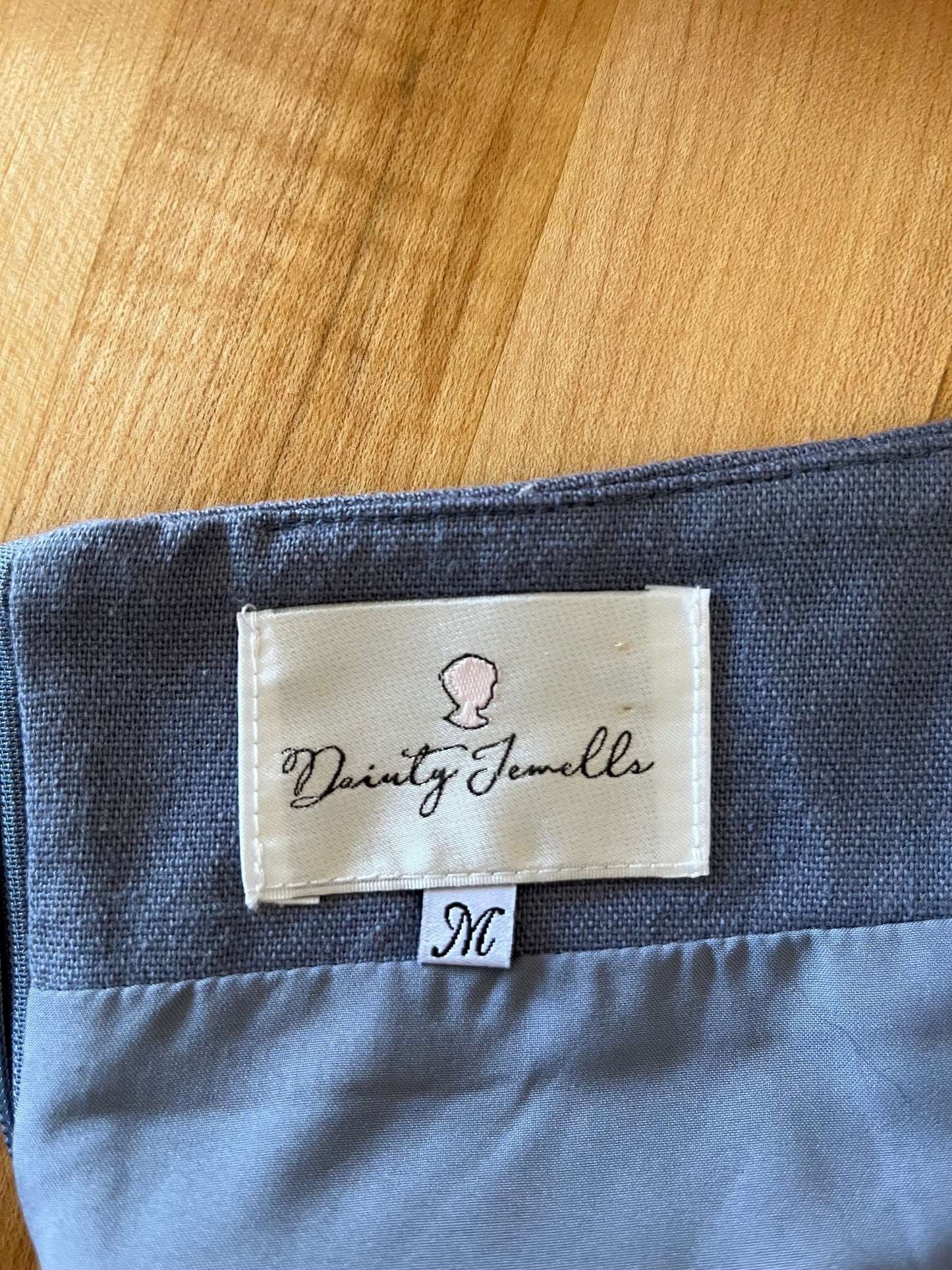 Dainty Jewells Navy Pencil Skirt