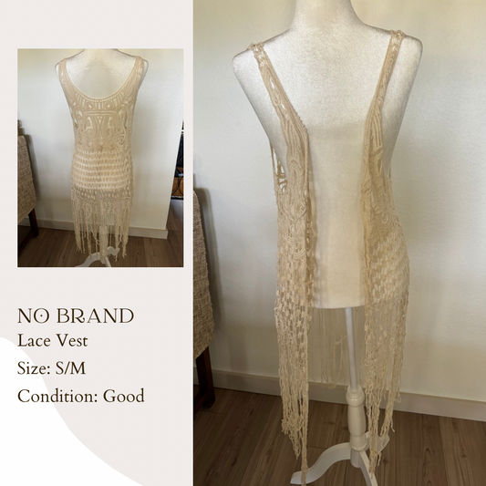 No Brand Lace Vest