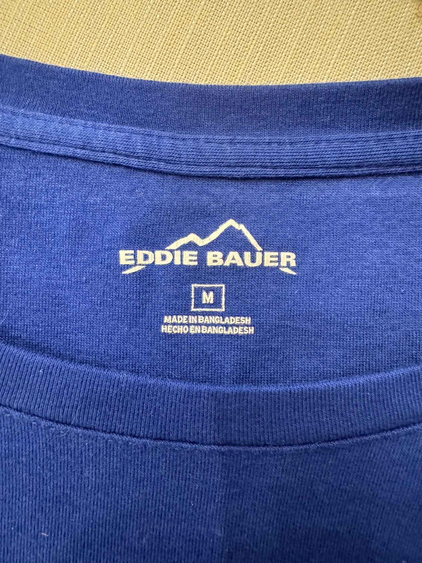 Eddie Bauer Blue Knit Top