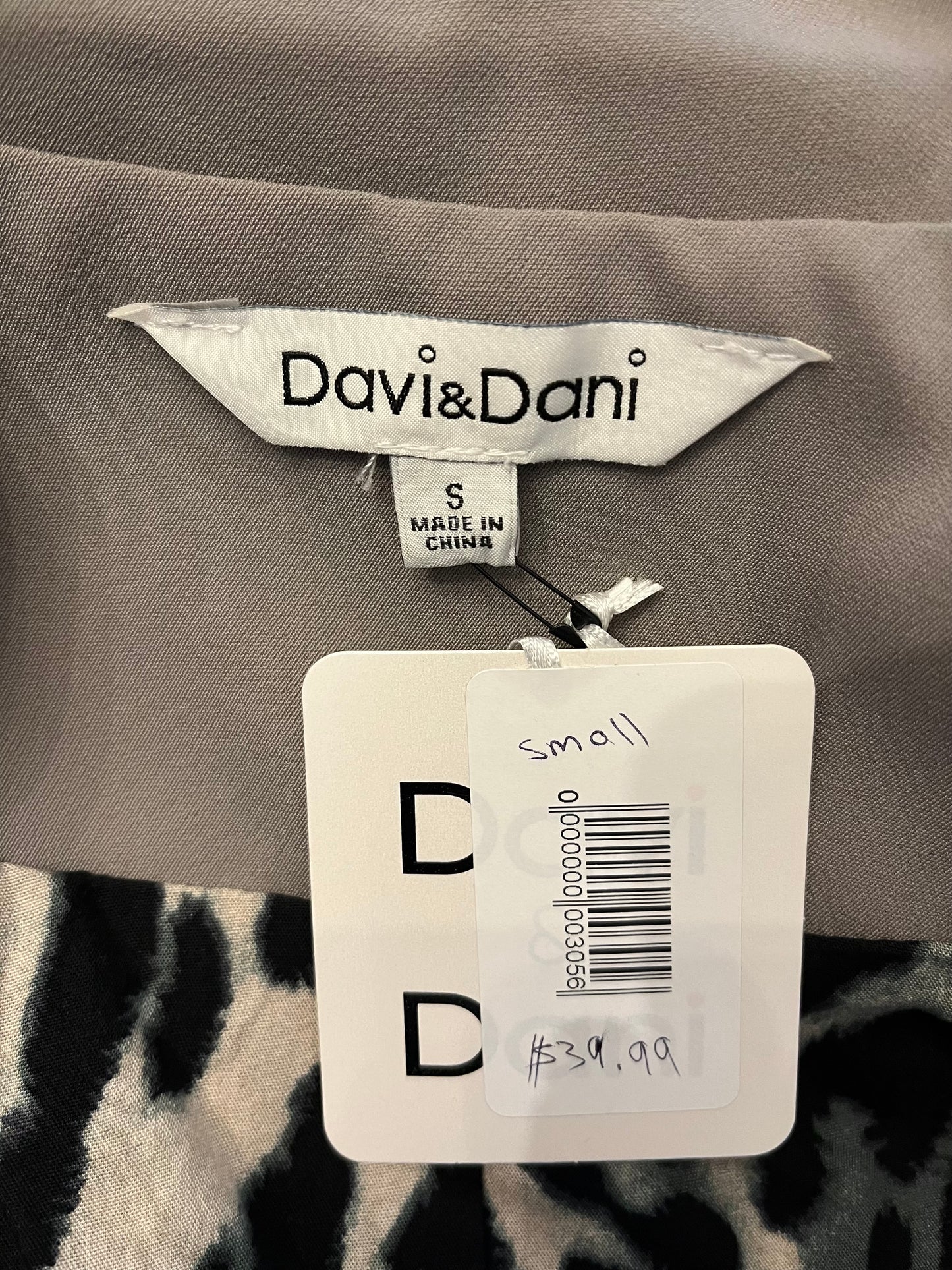 Davi & Dani Light Gray Blazer