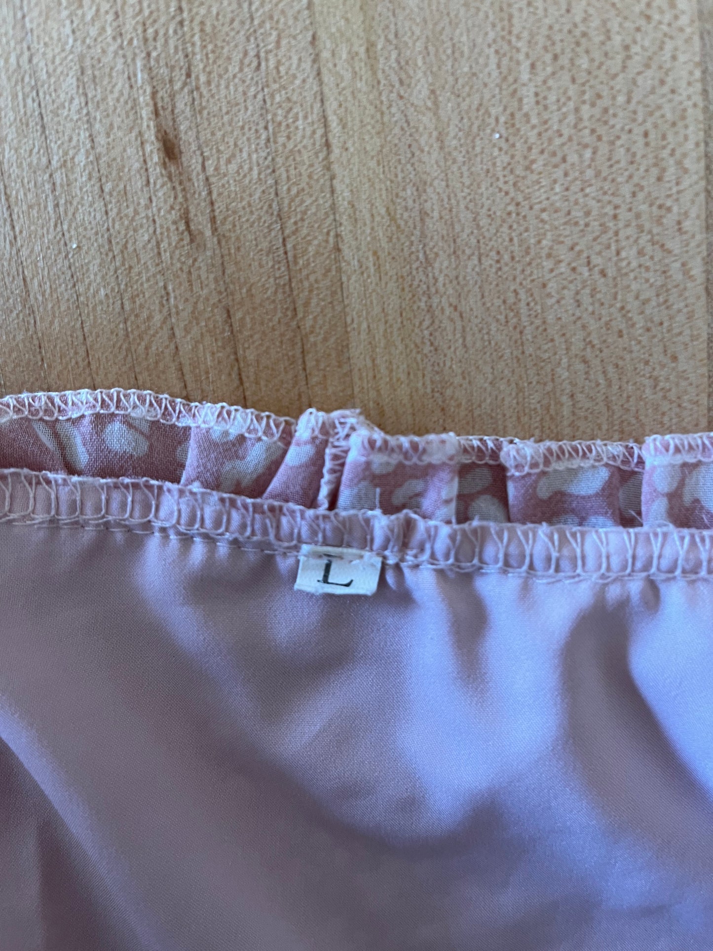 No Brand Pink Leopard Maxi Dress