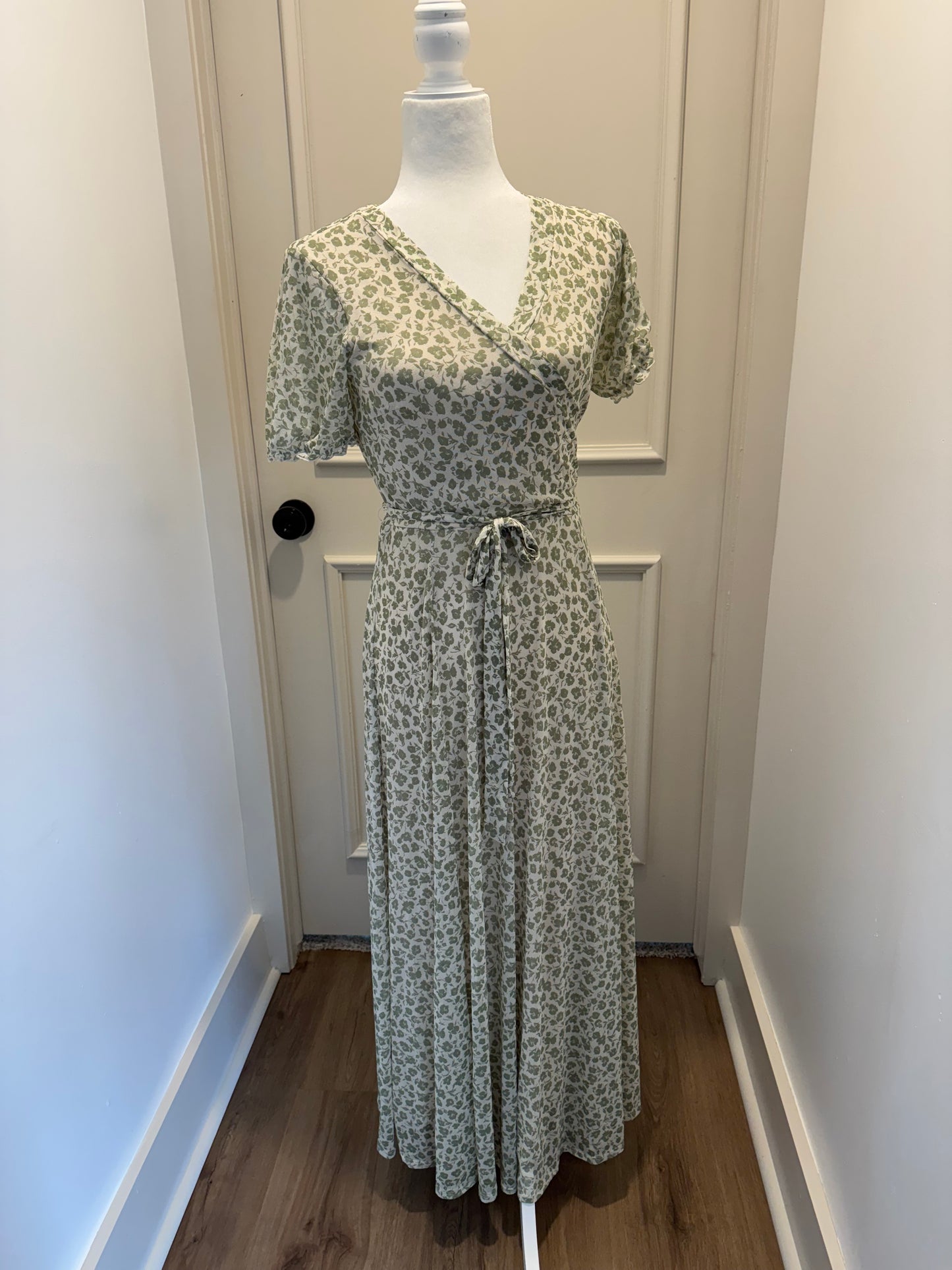 Kate & Lily Green Floral Maxi Dress