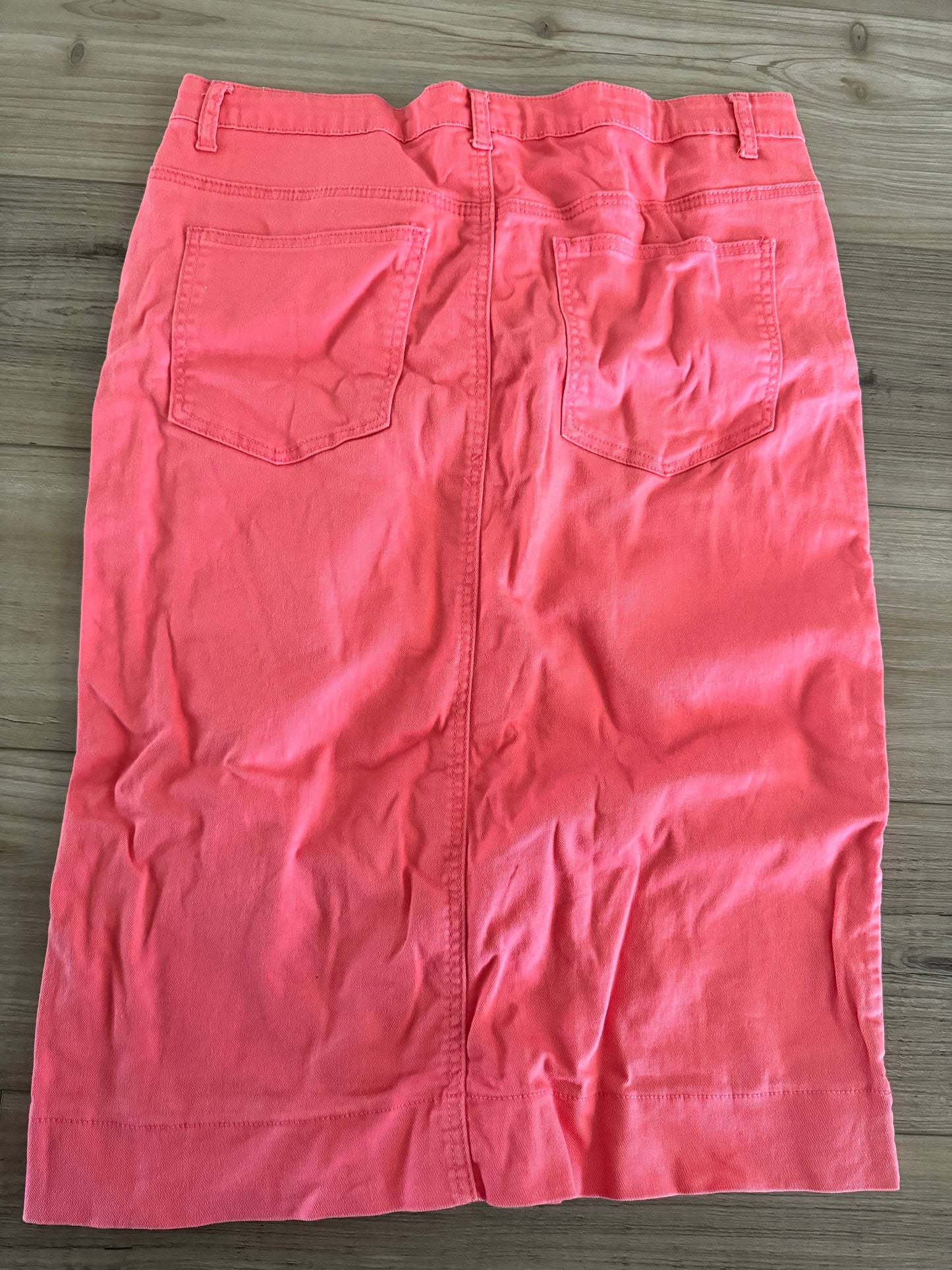 Jade Mackenzie Pink Denim Skirt