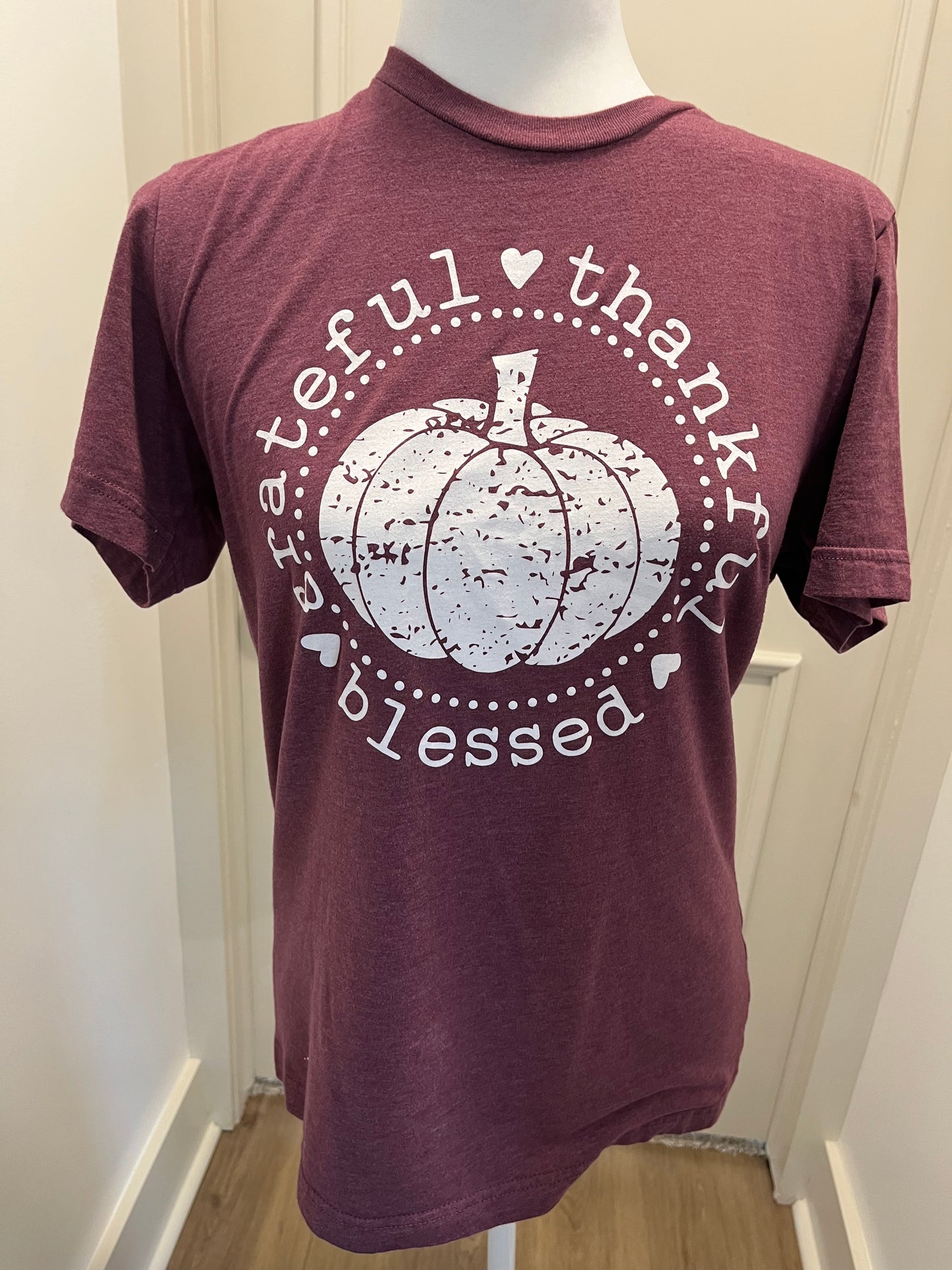 Bella + Canvas Purple Thanksgiving Tee