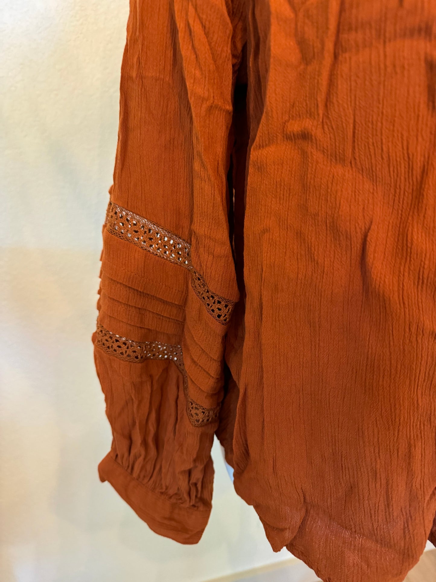 Knox Rose Burnt Orange Top