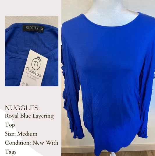 Nuggles Royal Blue Layering Top