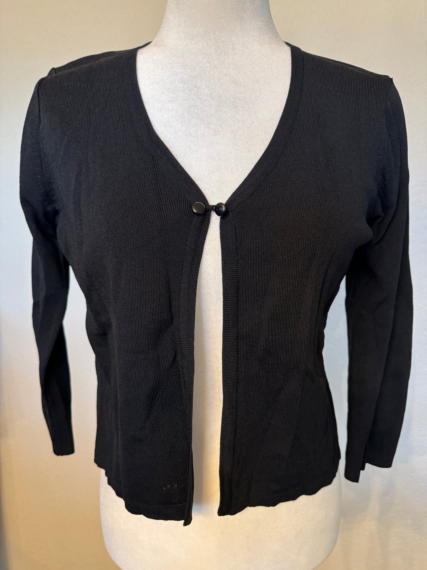 Lemmie Black Knit Cardigan