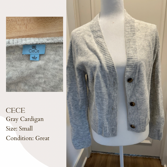CeCe Gray Cardigan