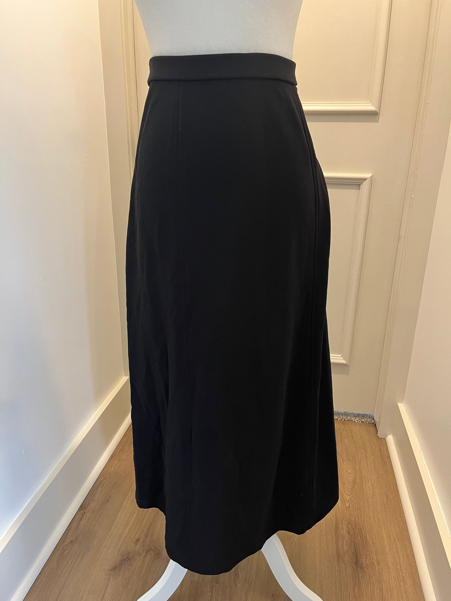 Allison Daley Black Midi Skirt
