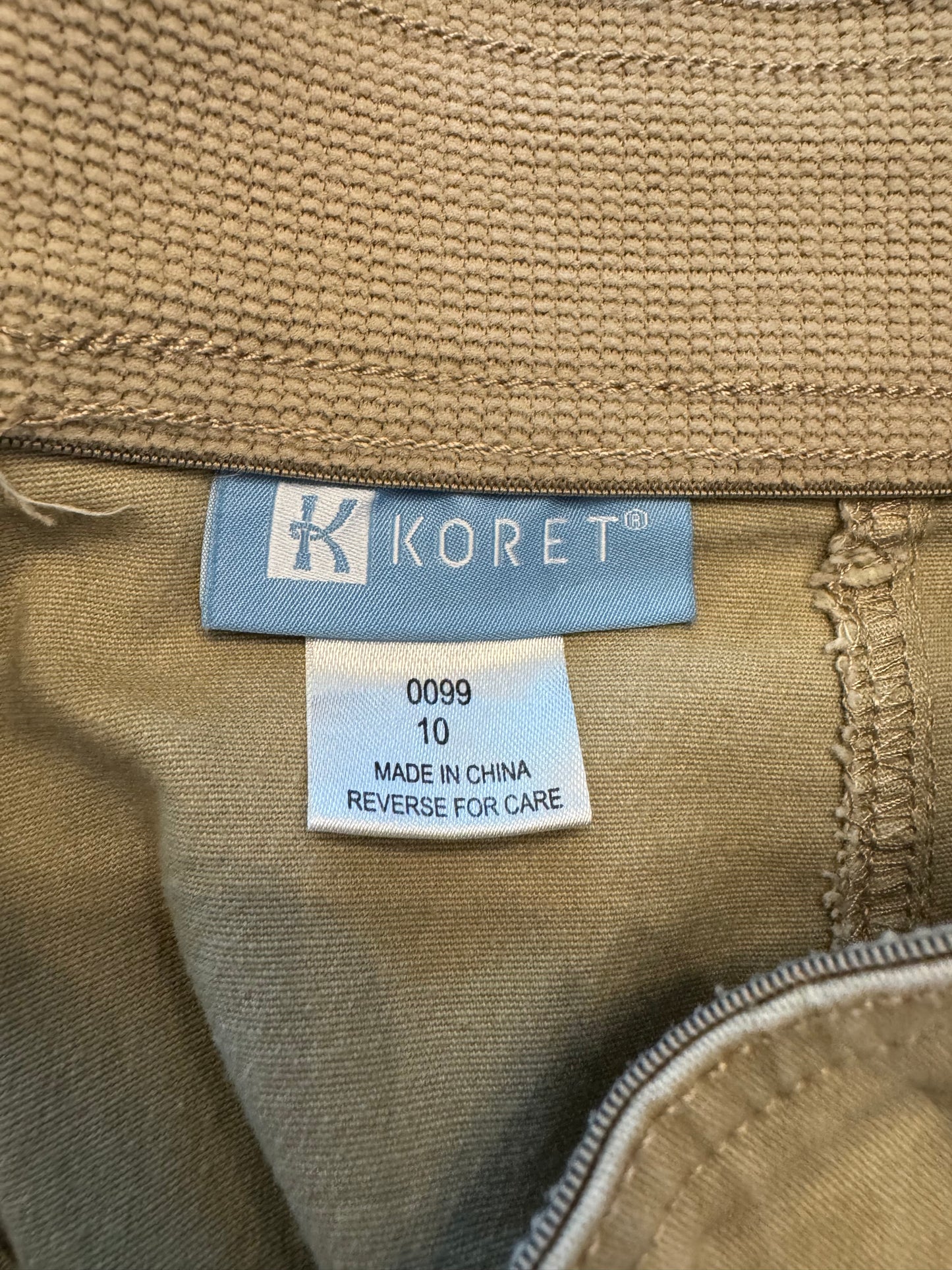 Koret Tan Denim Skirt