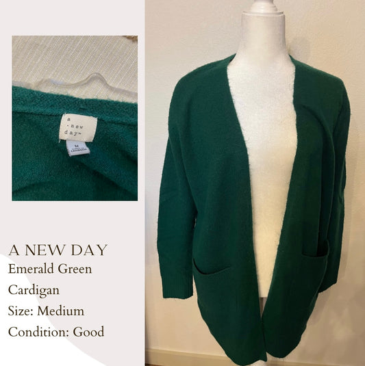 A New Day Emerald Green Cardigan
