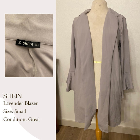 Shein Lavender Blazer