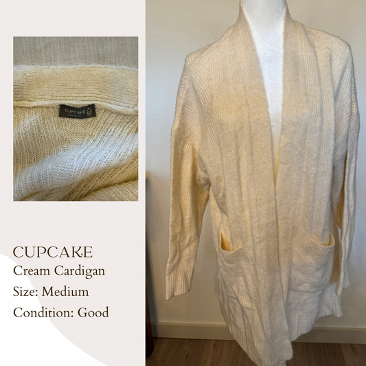 Cupcake Cream Cardigan