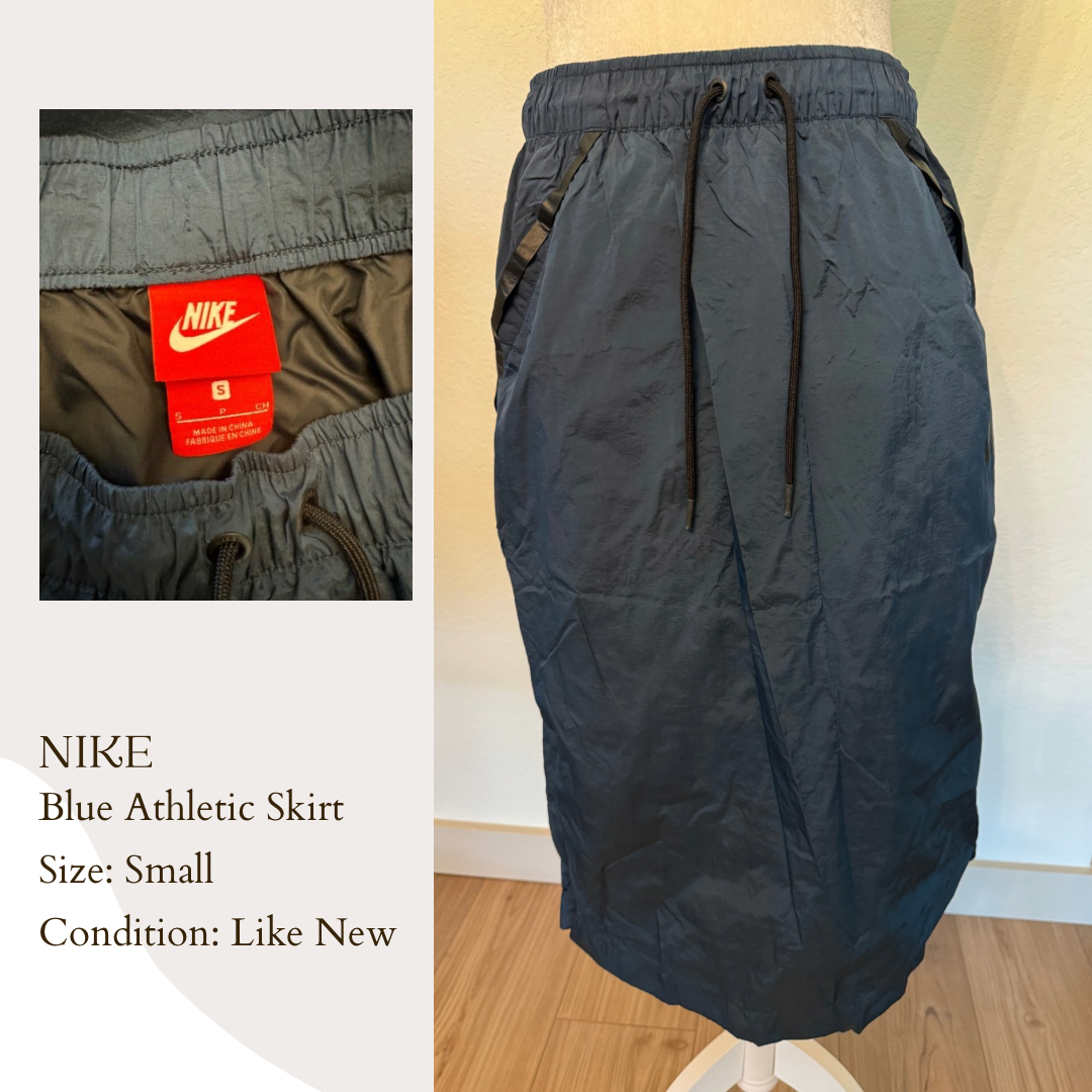 Nike Blue Athletic Skirt