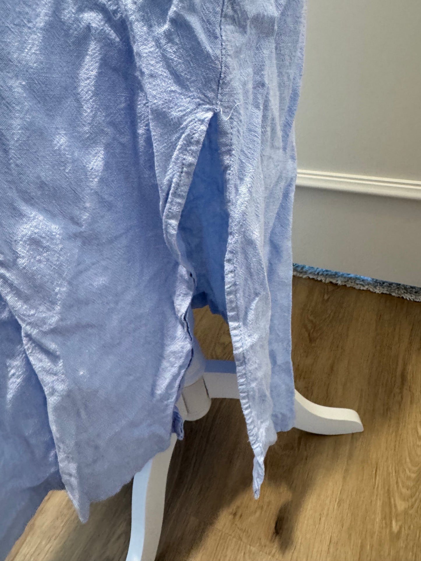 C&C Light Blue Button Down Dress