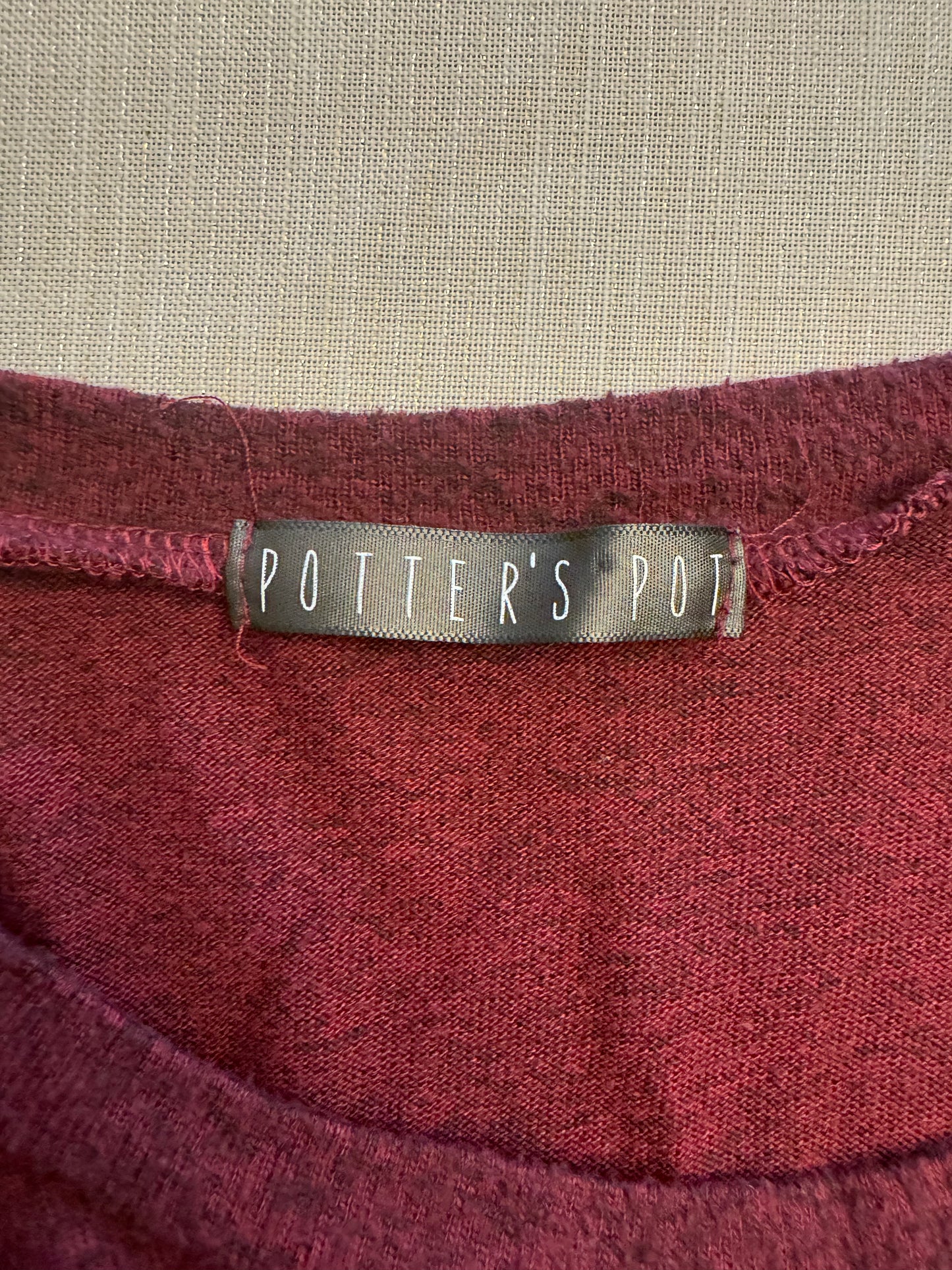 Potter’s Pot Burgundy Sweatshirt