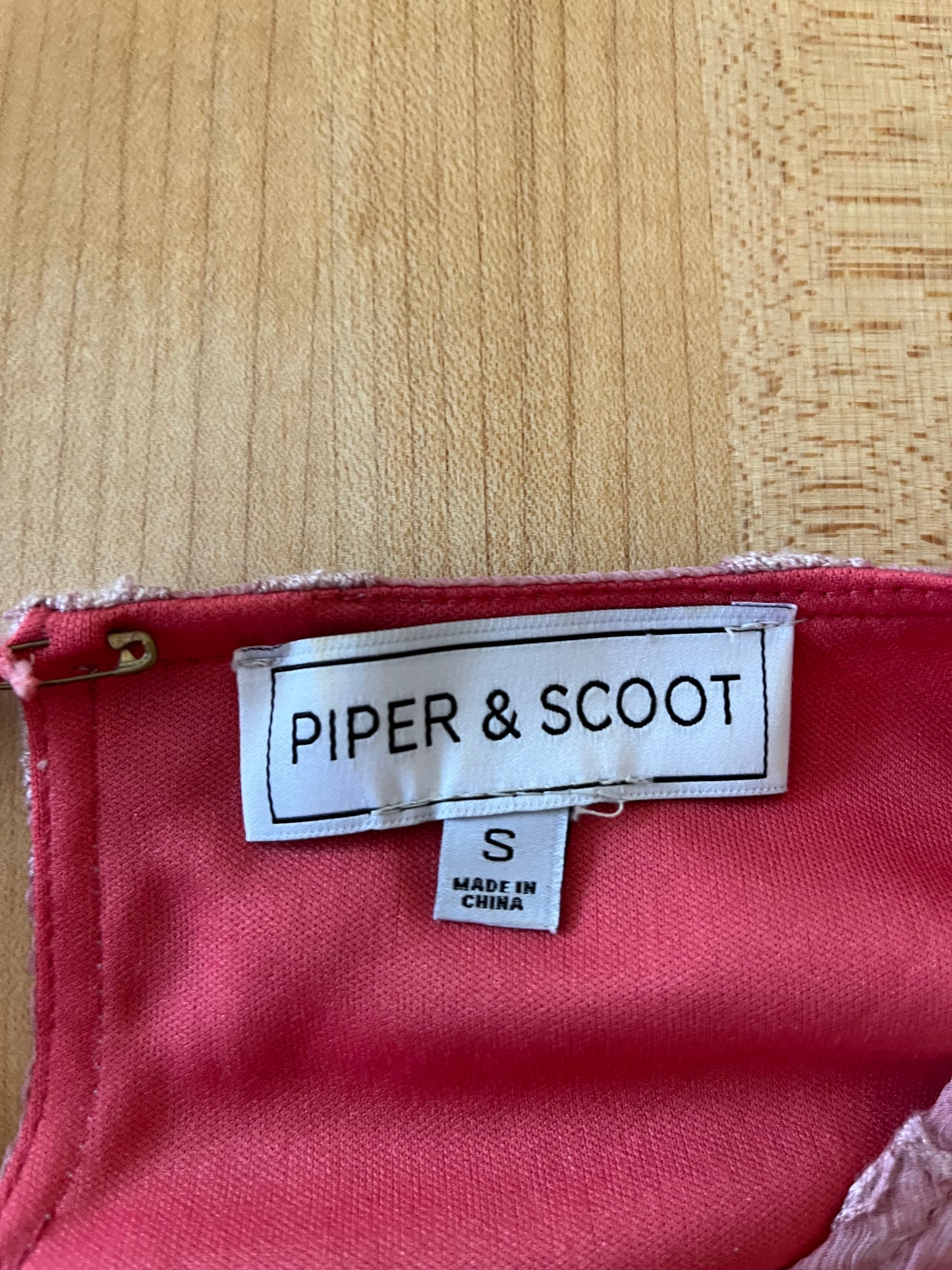 Piper & Scoot Pink Floral Dress