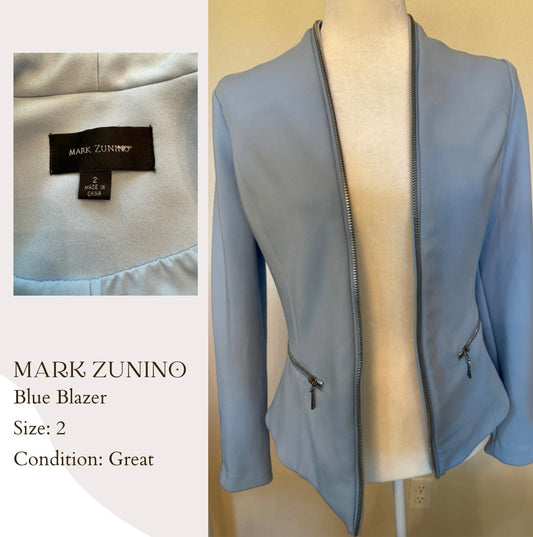Mark Zunino Blue Blazer