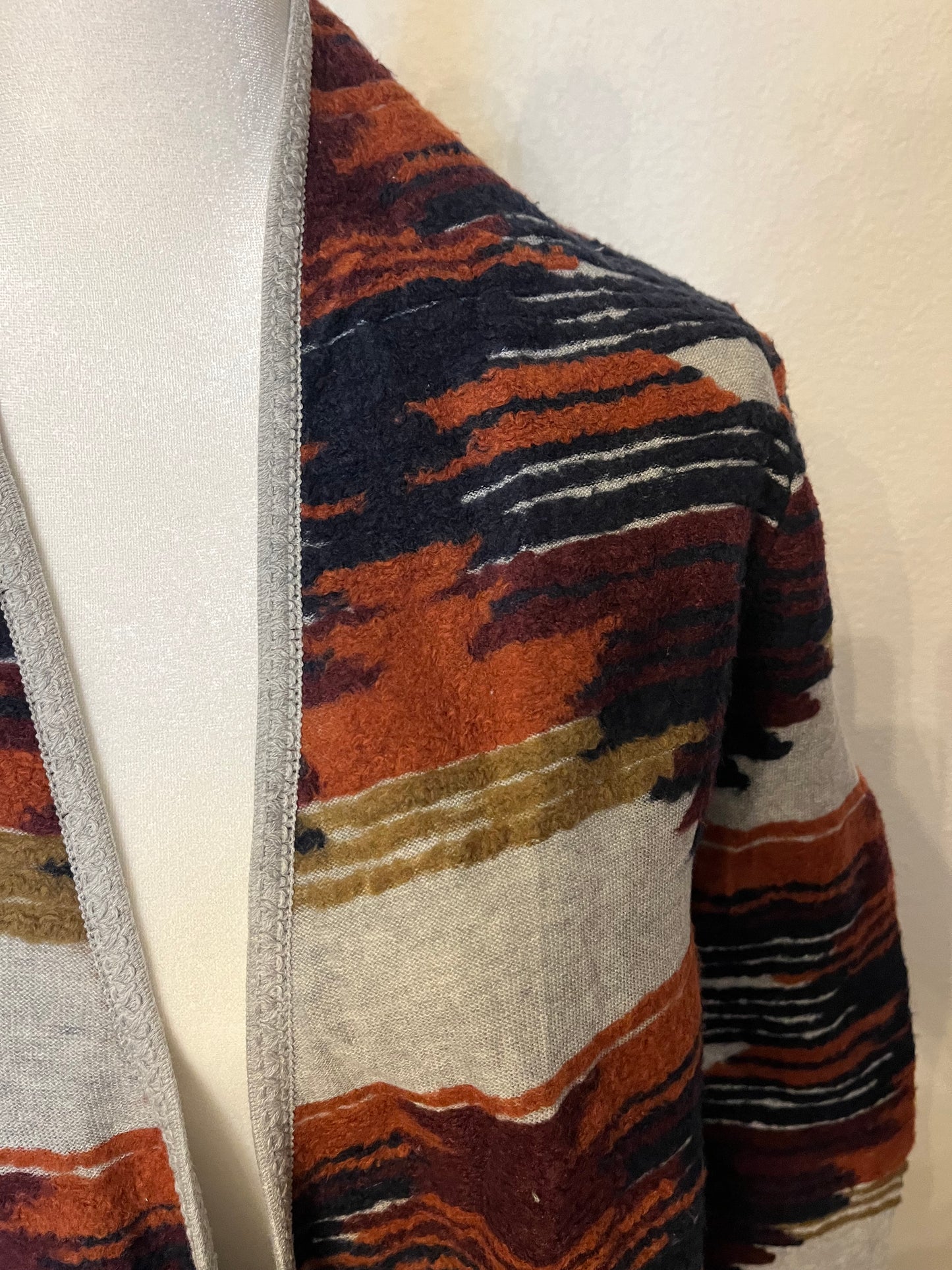 Lucky Brand Tribal Print Cardigan