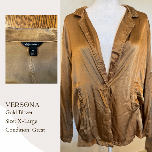 Versona Gold Blazer
