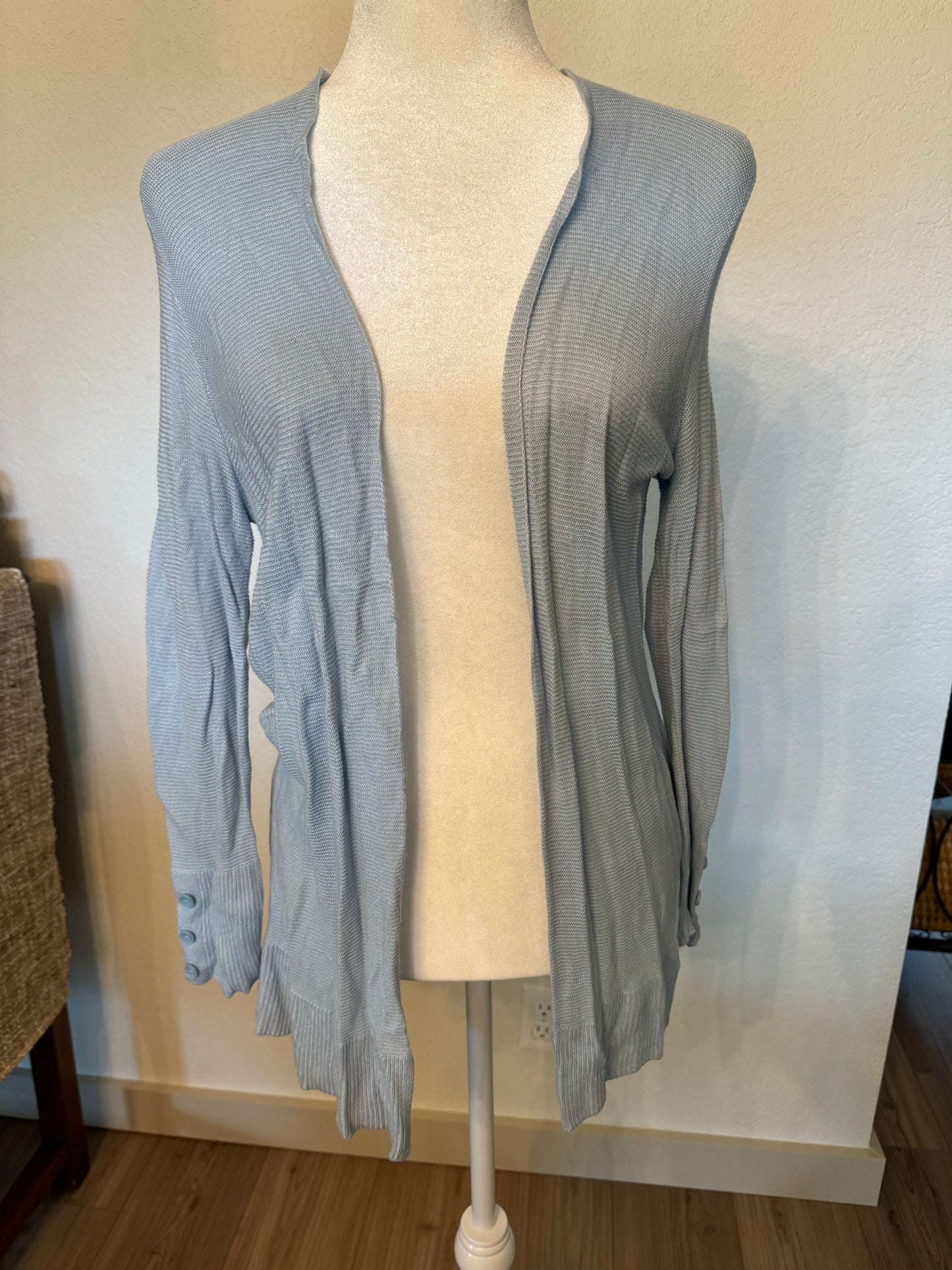 Cyrus Baby Blue Knit Cardigan