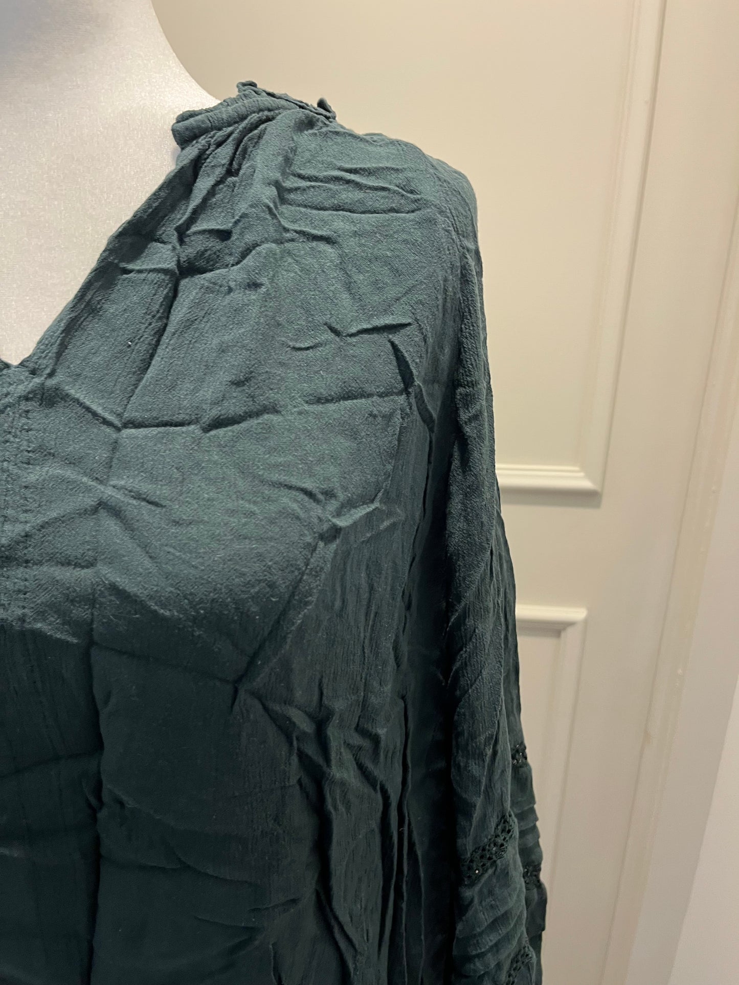 Knox Rose Hunter Green Top