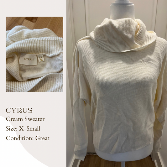 Cyrus Cream Sweater