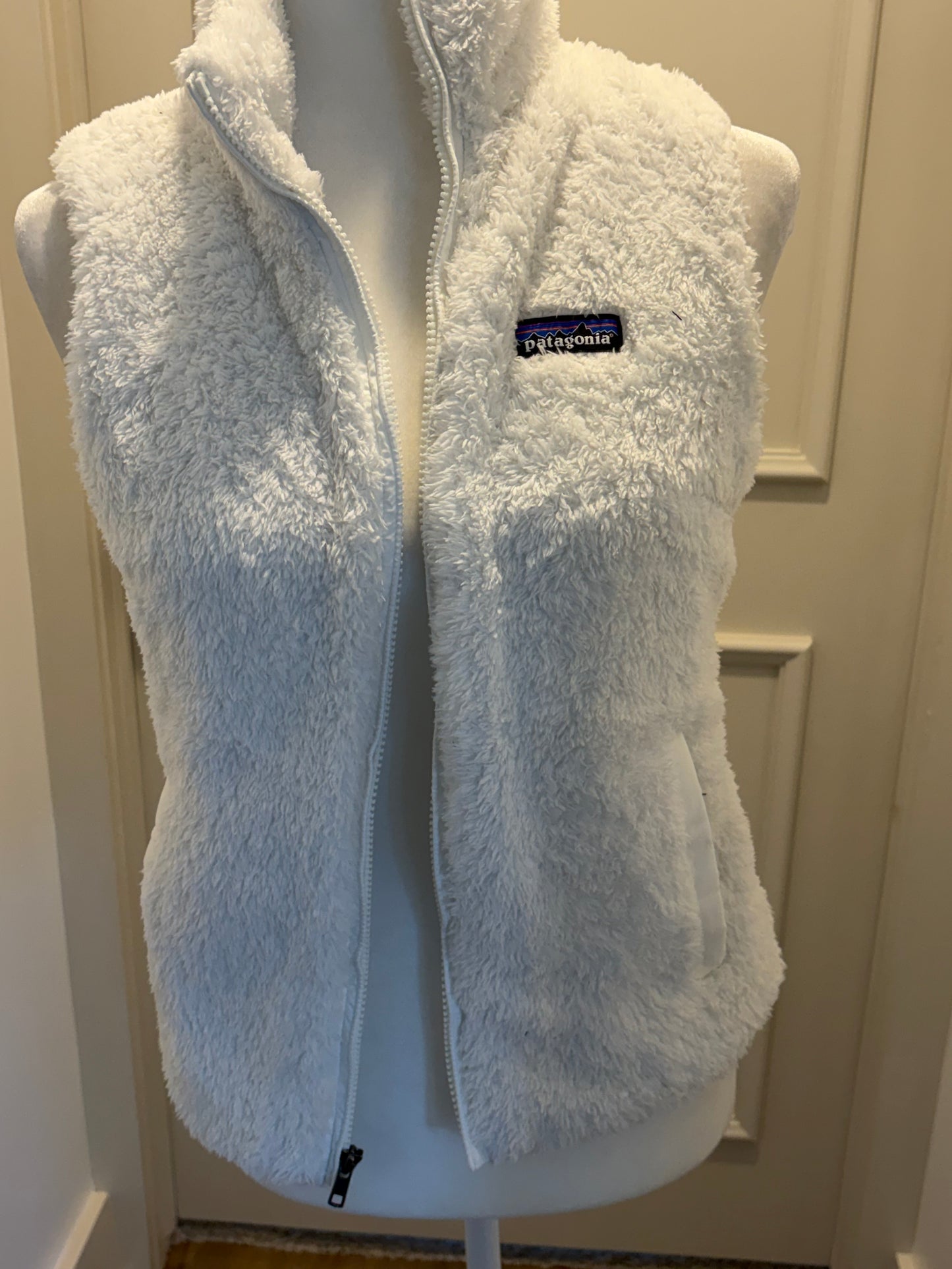 Patagonia White Sherpa Vest