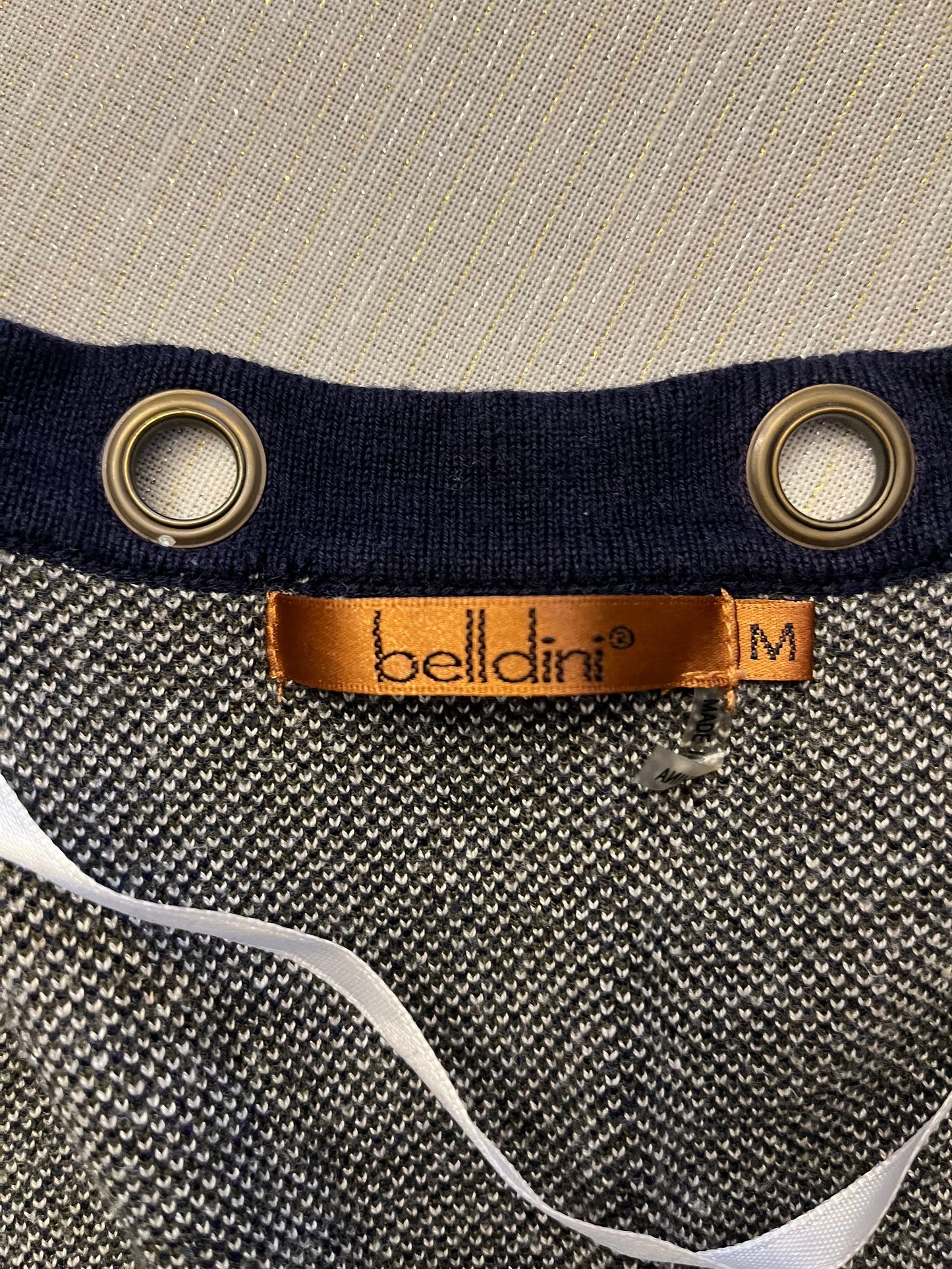 Belldini Navy Printed Cardigan