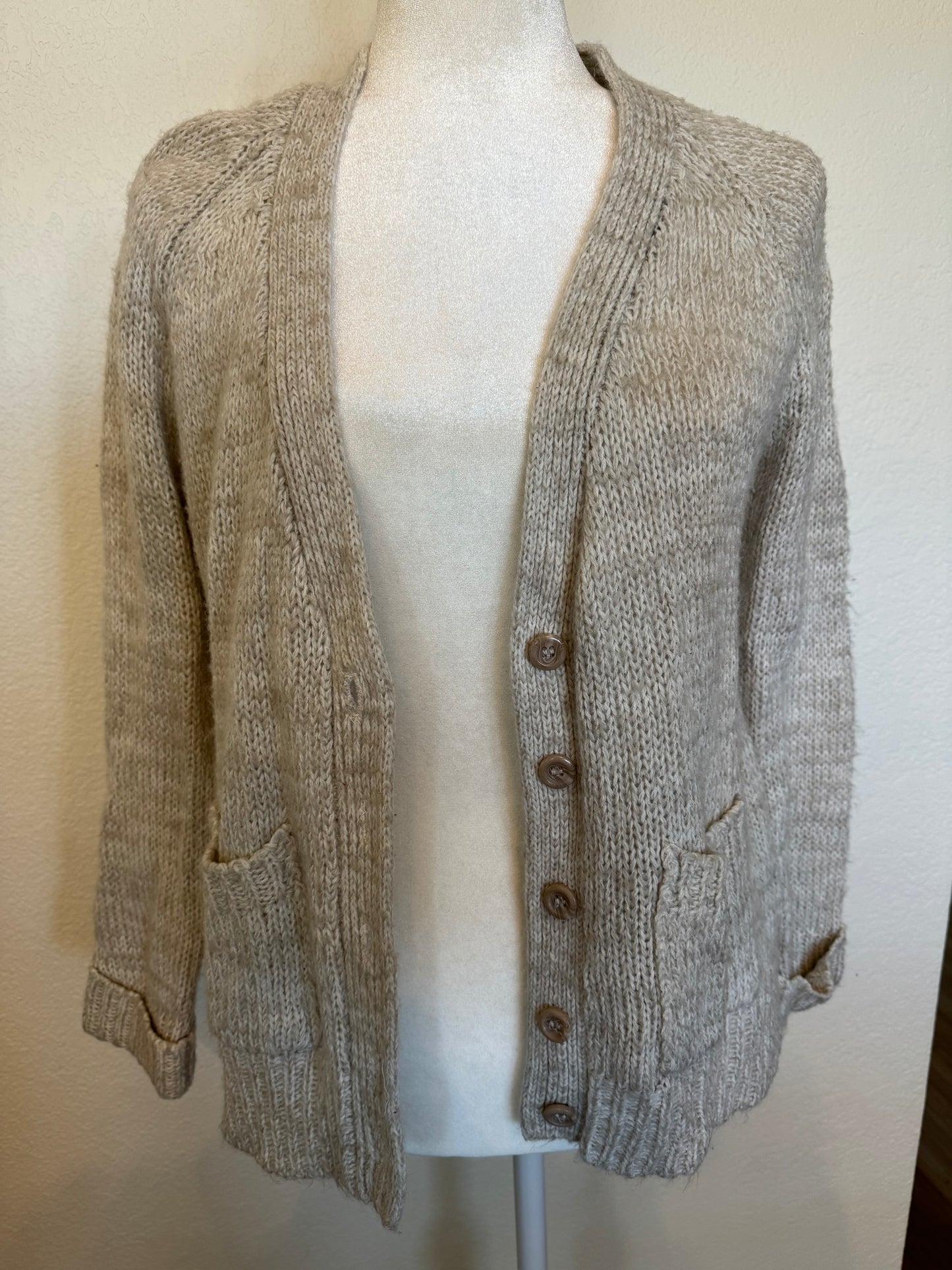 Whispers Cream Knit Cardigan