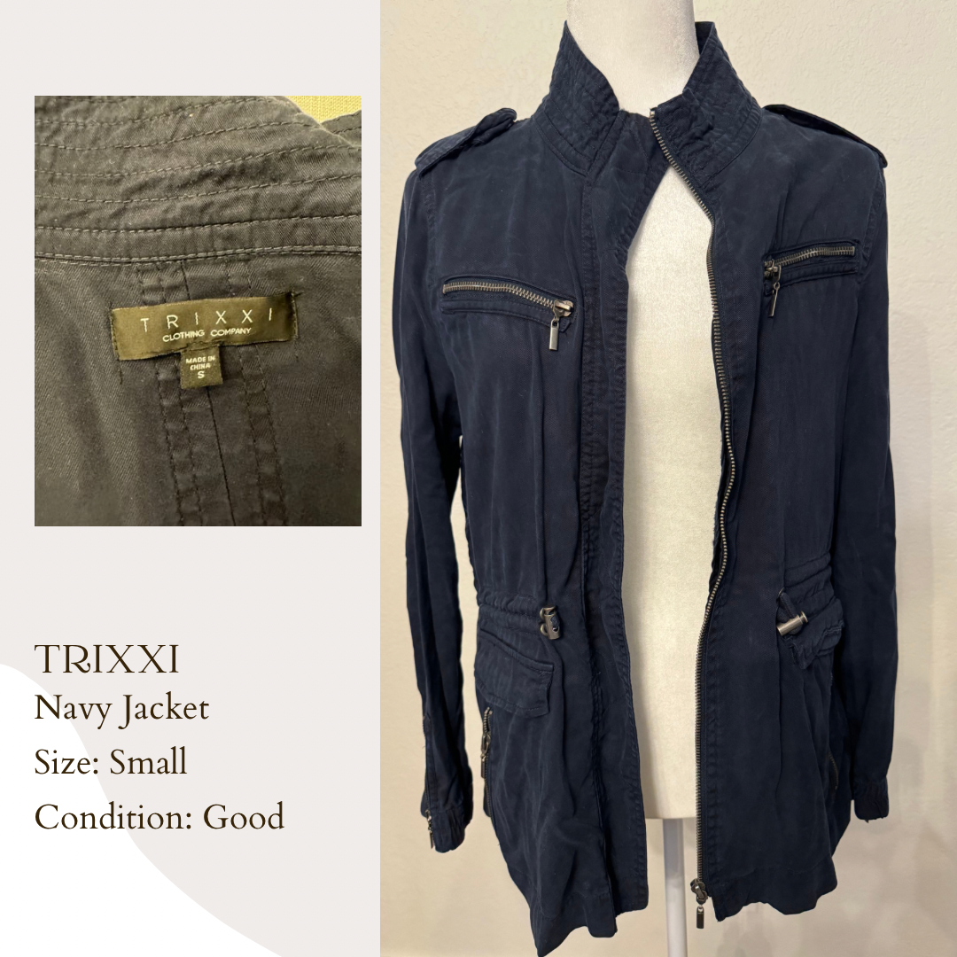 Trixxi Navy Jacket