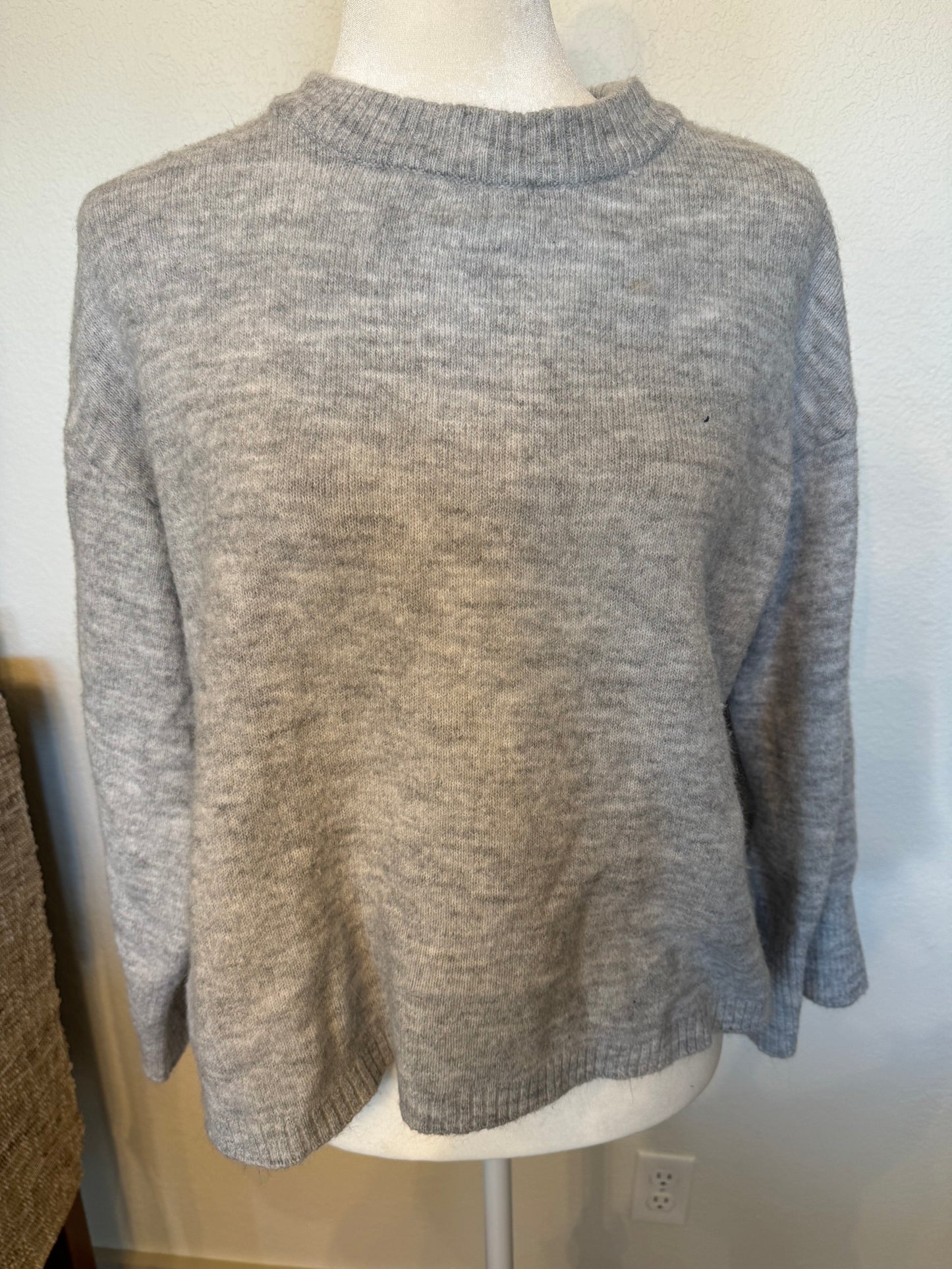 Divided Gray Sweater