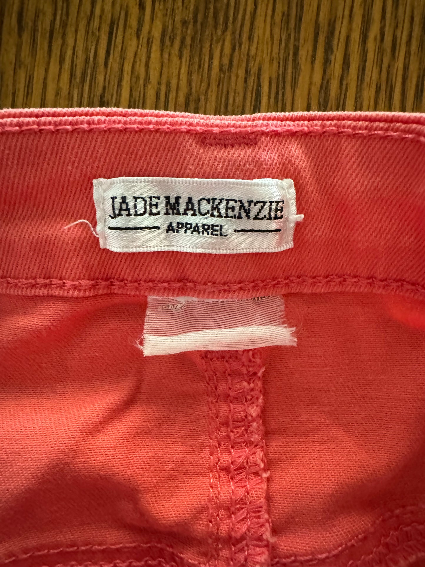 Jade Mackenzie Pink Denim Skirt